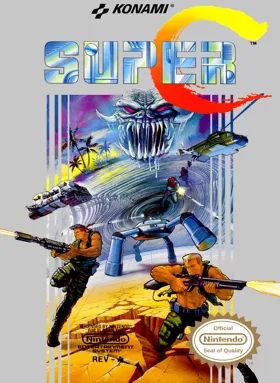 Super C (USA) box cover front